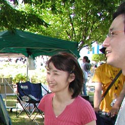 田端栄司、晴恵夫妻