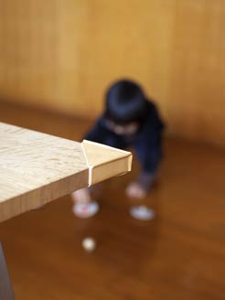 KAWA-KADO ダイニングテーブル 角 保護