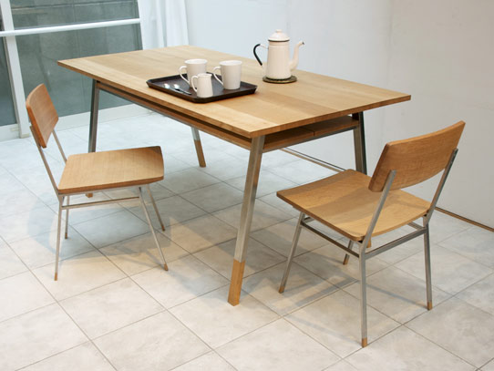 Norito Chair ノリト・チェアー Norito Table ノリト・テーブル ダイニングテーブル