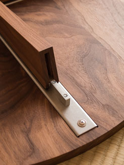 TataMaru タタマル ちゃぶ台 無垢材 折りたたみ構造 ステンレス