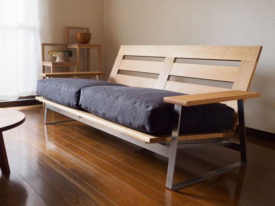 Minato Sofa ミナトソファー ナラ 無垢材