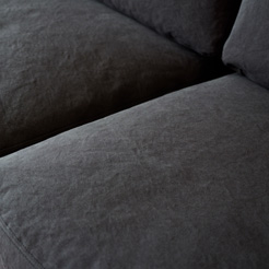 Minato Sofa ミナトソファー 倉敷帆布 羽毛クッション